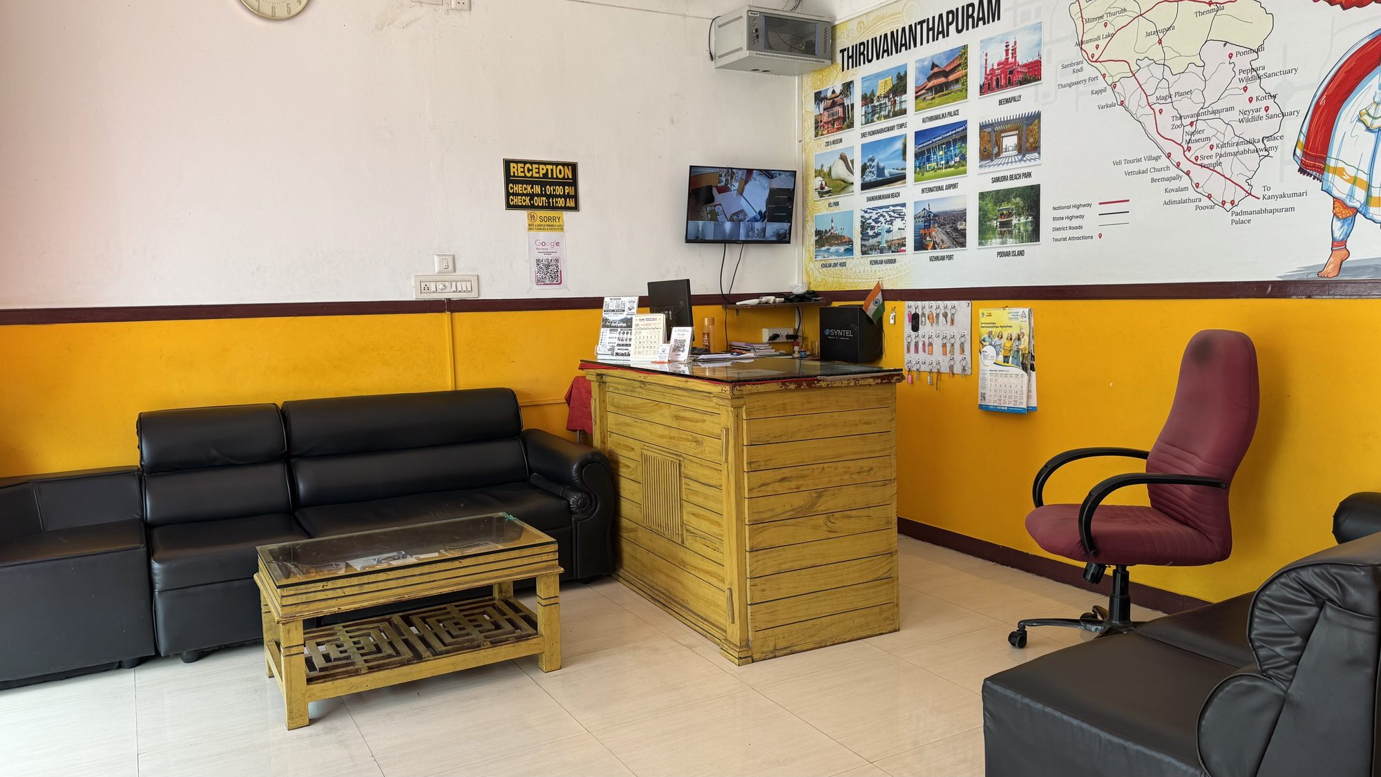 Jumayira International reception area